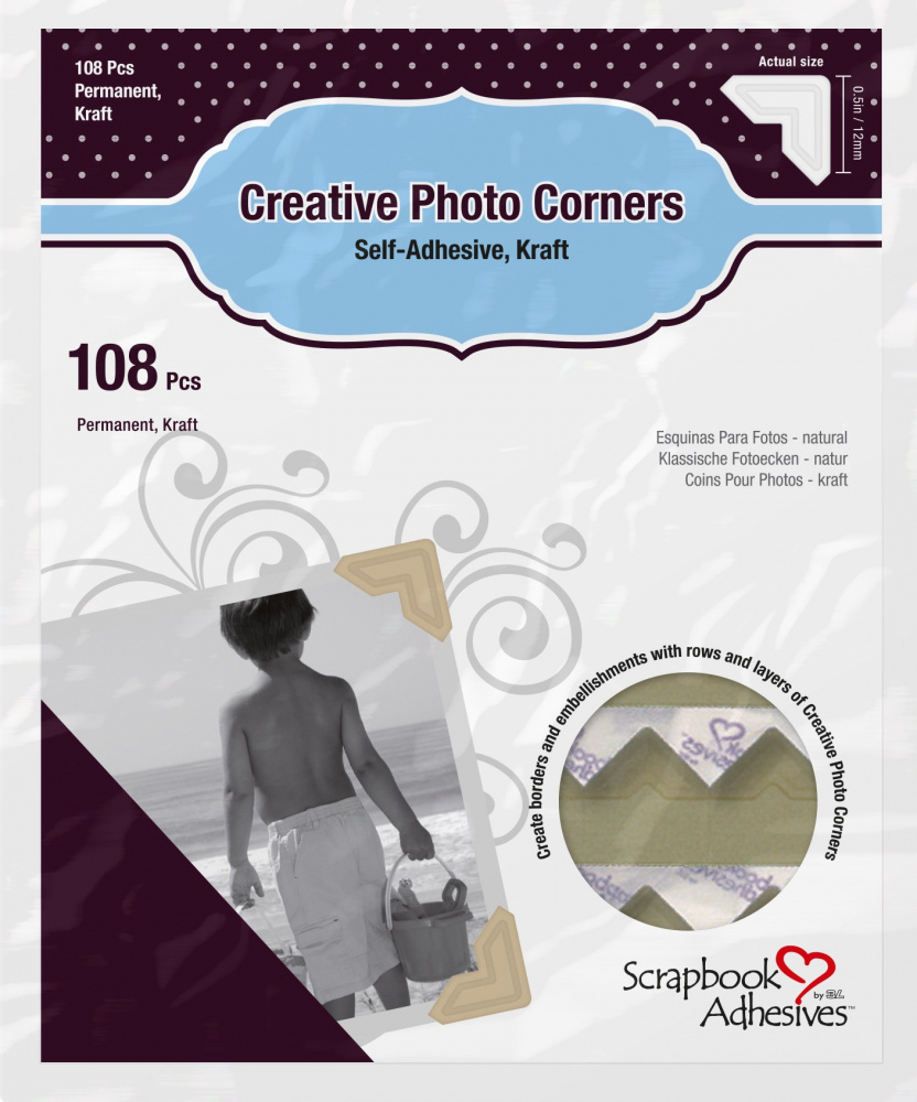 Scrapbook Adhesives Photo Corners