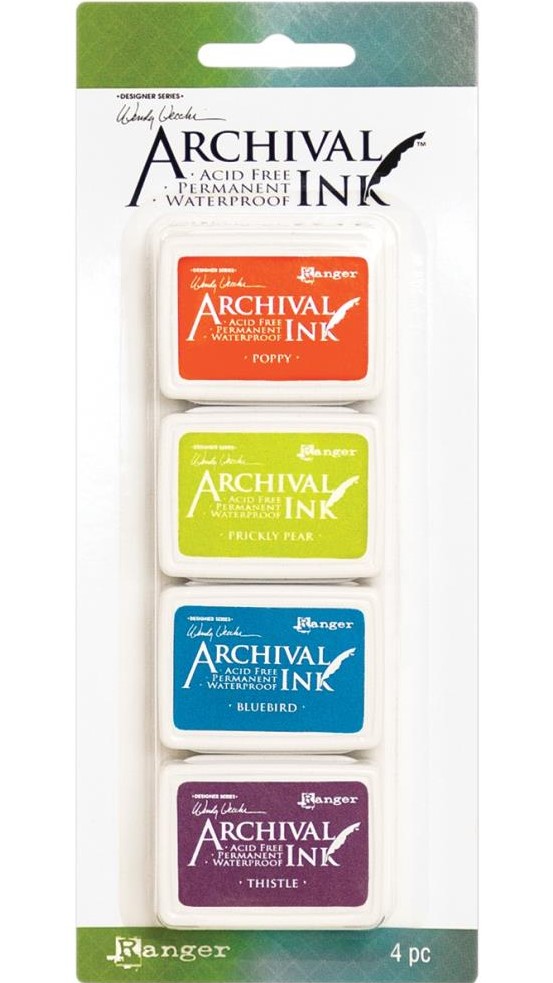 Ranger Wendy Vecchi Mini Ink Pad 2 Kit, Multi-Colour