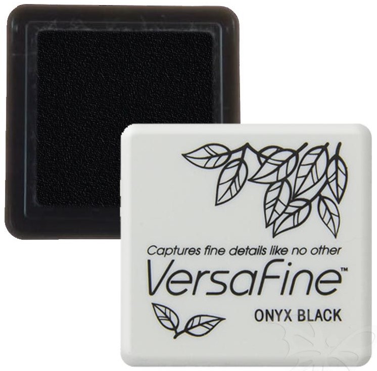 VersaFine Pigment Small Ink Pad Onyx Black