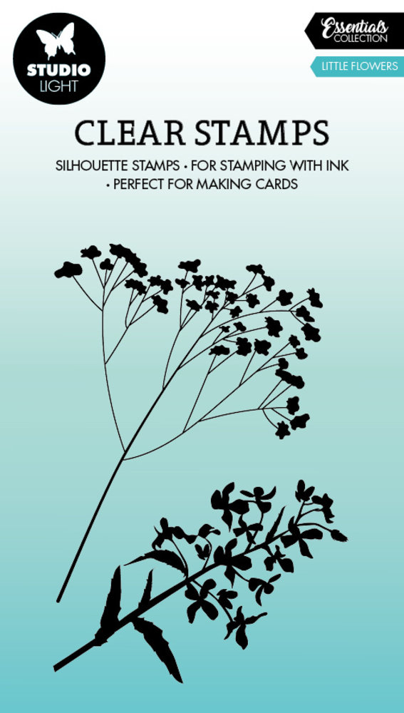 Studio Light - 381 - Essentials Clear Stamps - Little Flowers - Kreativ ...